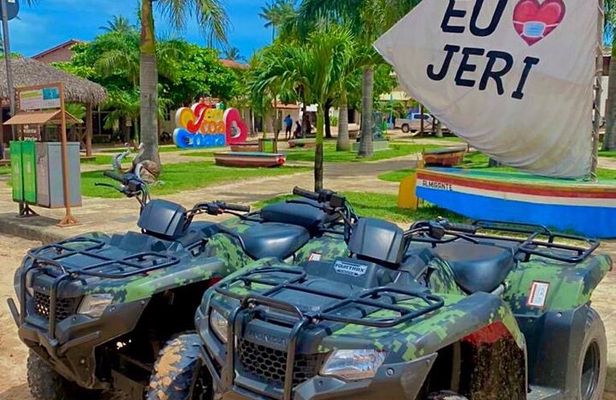 Sunset ATV tour in Jericoacoara