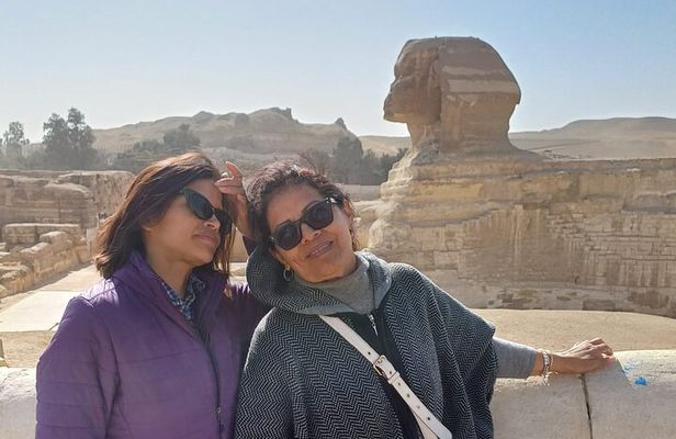 The Great Giza Pyramids and NMEC