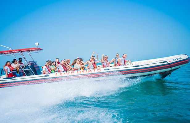 Dubai Love Boat Tour to Marina, JBR, Atlantis and Burj Al Arab