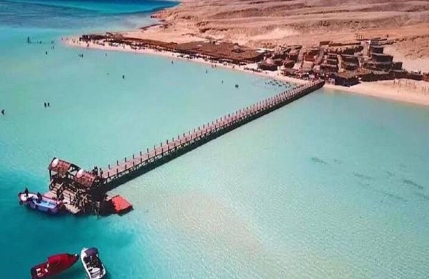 Hurghada : Shared Full-Day Tour to Orange Bay Island