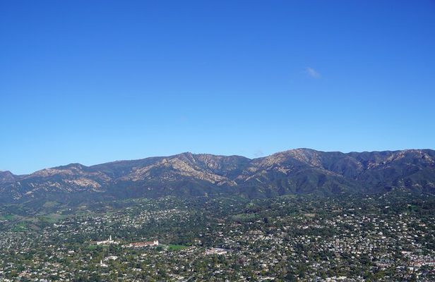 Private Mountain and City Helicopter Flight Santa Barbara