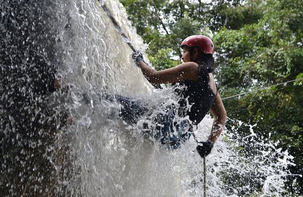 Chasing Waterfalls in Pokhara Canyoning Experience