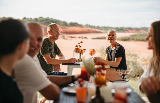 Boab and Myrtle Chandon High Tea in Broome