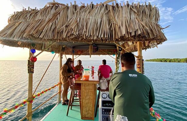 Private Tiki Boat Experience in Caye Caulker