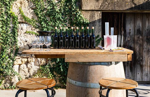 Assemble your own wine cuvée in the vineyard