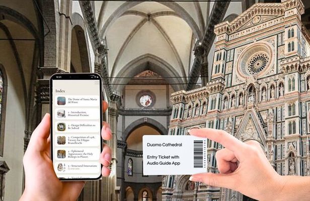 Florence Duomo Cathedral Entry Ticket and Multilingual Audio App
