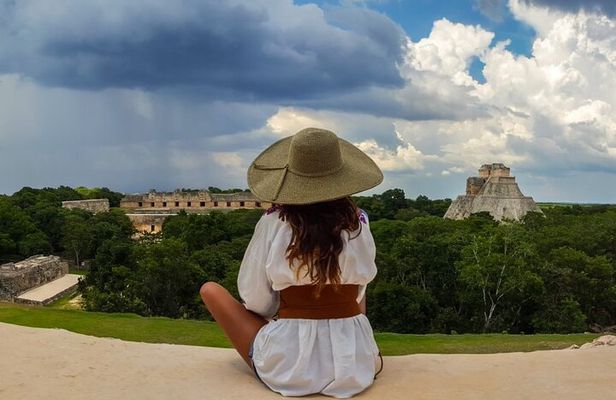 Private Tour Uxmal Ruins and Cenotes of Mucuyche