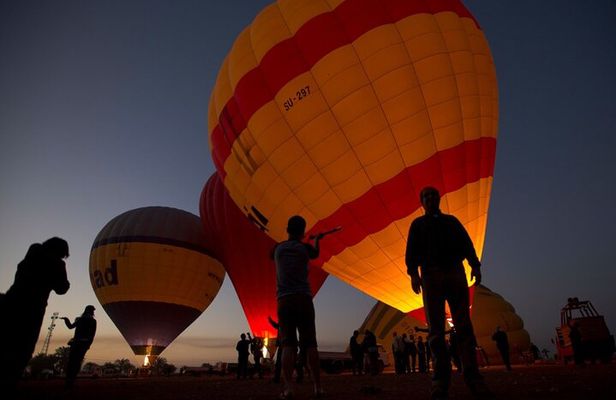 Day Tour Hot Air Balloon Ride and East Bank in Luxor