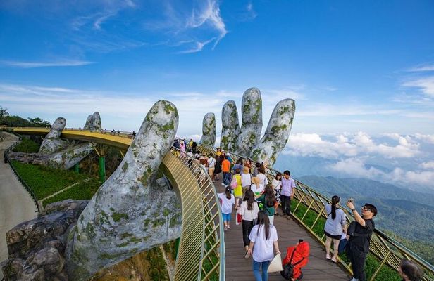 Full Day Tour Golden Bridge and Ba Na Hills With Lunch