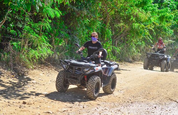 Ride ATV 4X4 in punta cana & water cave