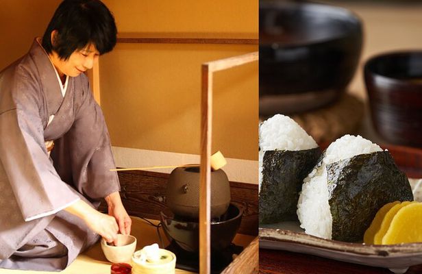 Japanese Traditional Breakfast and Tea Ceremony