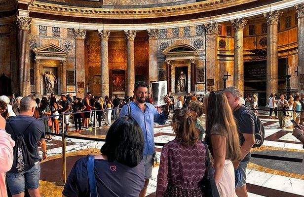 Pantheon: Semi-private Guided Tour with Entry Ticket