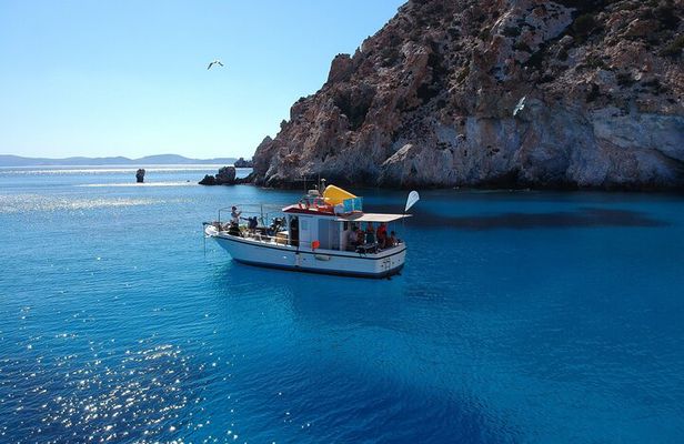 Morning Group Cruise from Milos To Polyaigos