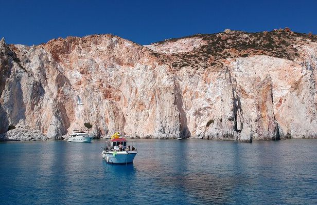 Sunset Group Cruise From Milos To Polyaigos