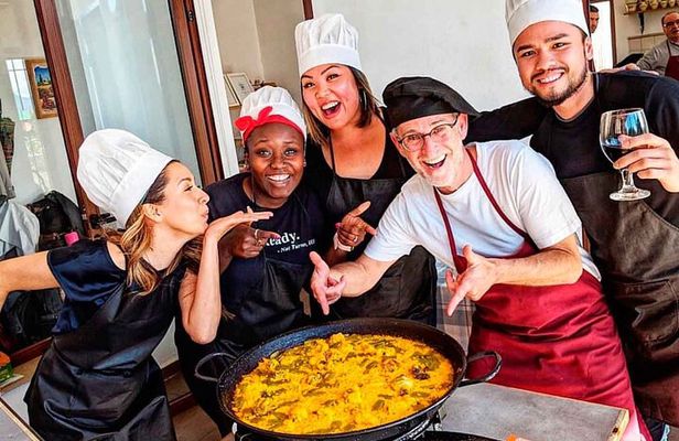 Paella Workshop with Bottomless Sangria in Central Madrid