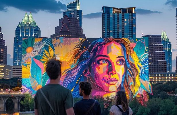 Austin Mural and Instagram Tour by Electric Pedicab