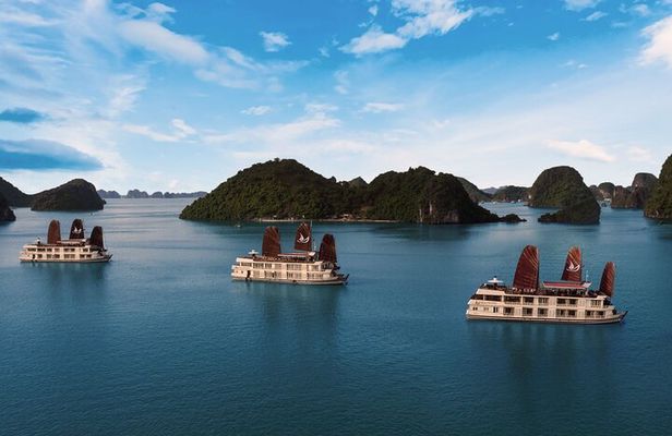 Hanoi: 3-Day 2-Night Halong Bay Luxury Cruise on Milalux Cruises