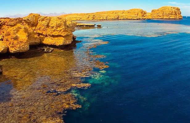 White Island & Ras Muhammed trip By Boat in Sharm El-Sheikh 