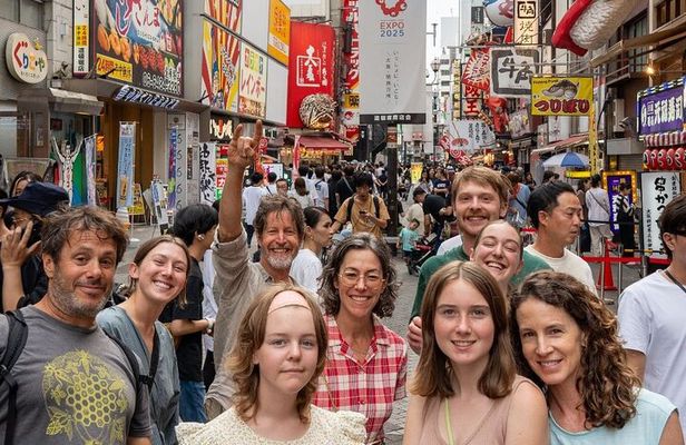 Osaka Food Tour with a Sake Sommelier or Local Guide