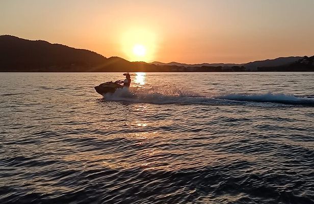 Jet Ski Tour at Sunset in Cala Millor