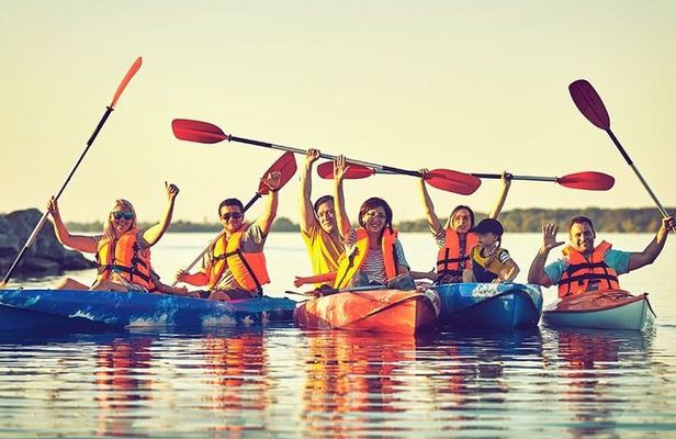 Canoeing in Sedgefield at Oysters Edge, Garden Route