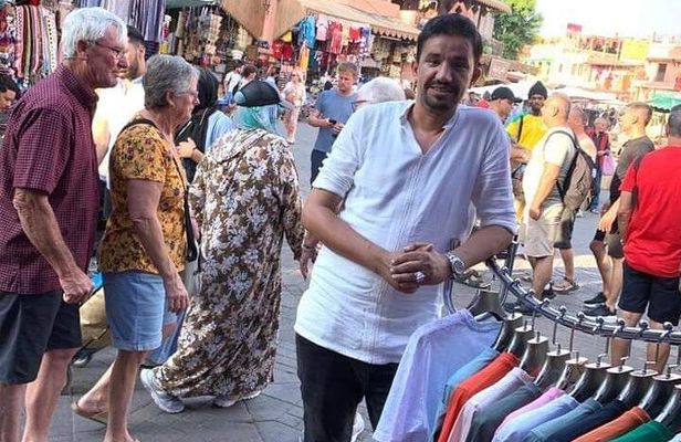 Marrakech Medina:Weaving history through streets.