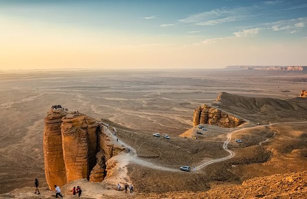 Edge of The World Riyadh with Camel Ride ,Bat Cave Visit & Dinner