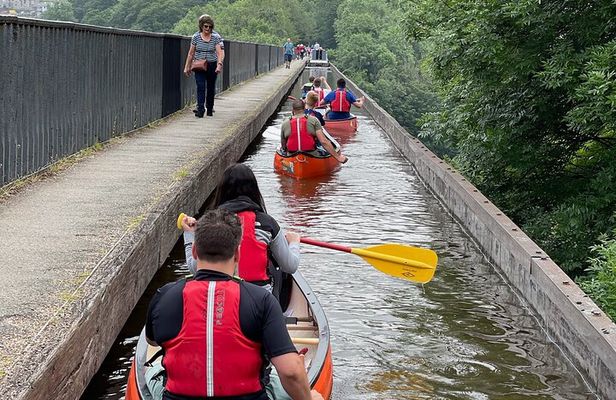 Small Group Pontcysyllte Aqueduct Canoe Trip