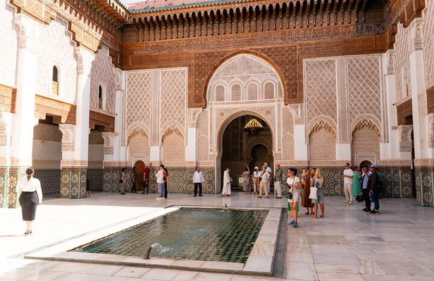 Marrakech: Ben Youssef Madrassa, Secret Garden and Medina Tour