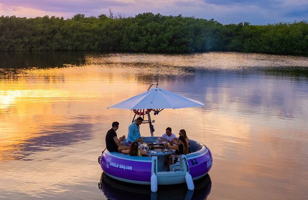 Cancun Bubble Boat Lagoon Tour