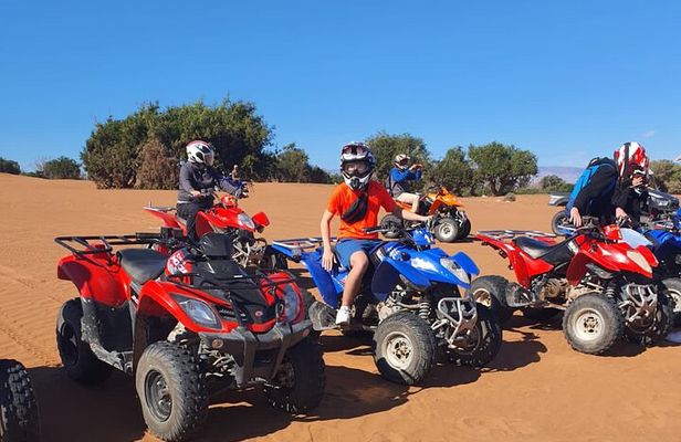Quad Biking on the Sand Dunes