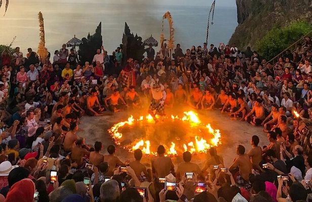 Uluwatu Temple Scenic Beaches and Fire Kecak Dance Tour