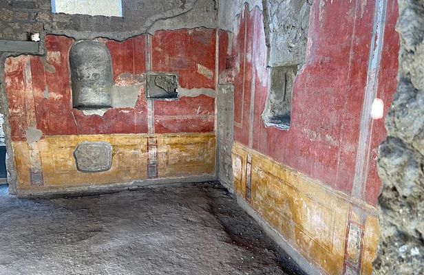 From Sorrento: Pompeii guided tour & wine tasting All Inclusive