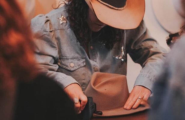 Custom Cowboy Hat Shaping & Making Experience