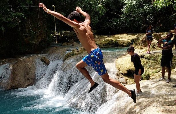 Blue Hole and Dunns River Falls the Number One Rated Excursions