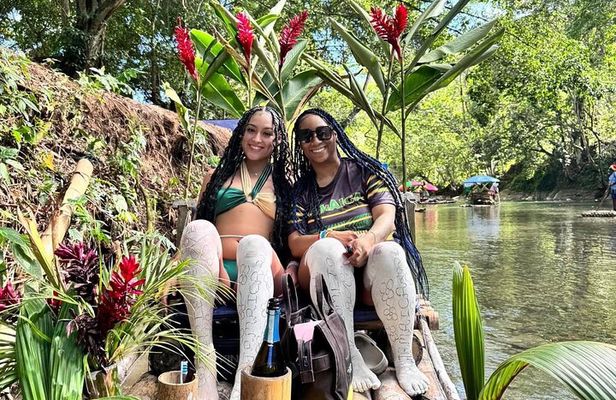 Private Bamboo River Rafting & Foot Massage from Montego Bay