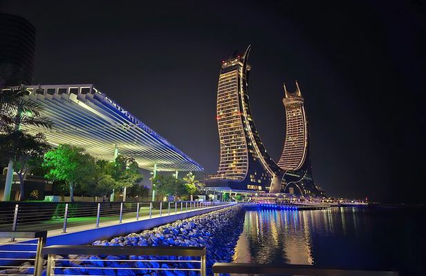 Doha All Inclusive Night City Tour with Traditional Dhow Boat