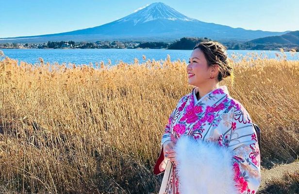 Kimono experience at Fujisan Culture Gallery -day out plan