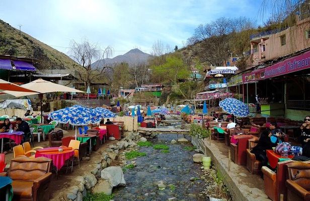 Atlas Mountains & Ourika Valley Tour with Waterfall Hike & Lunch