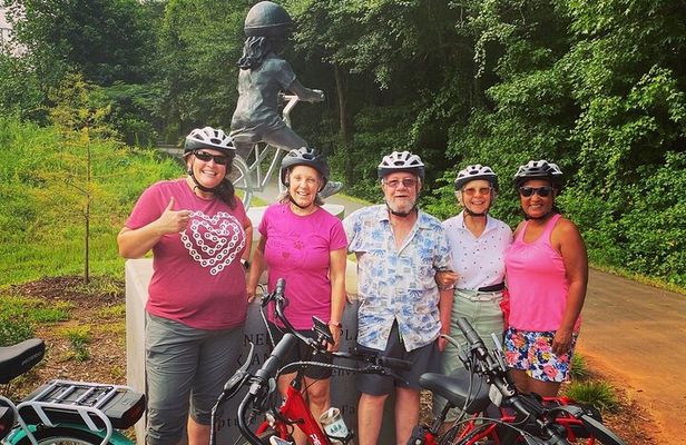 Guided E-Bike Tour in Greenville South Carolina with Brunch