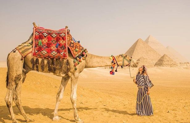 Private Tour Day to Pyramids, Sphinx, Camel ride, inside pyramids