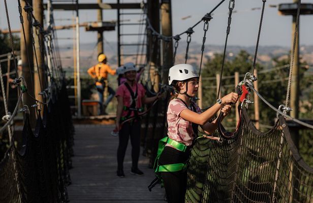 High Ropes Adventure Course near Santa Barbara