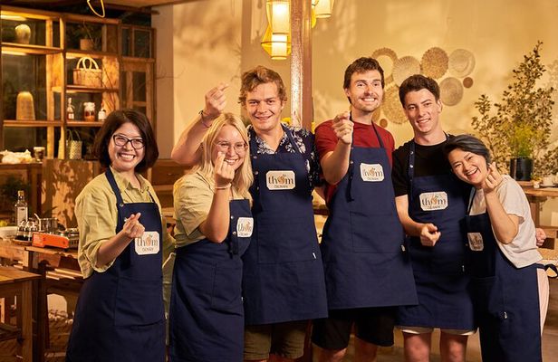 Unique Hanoi cooking class in a garden house with a local host