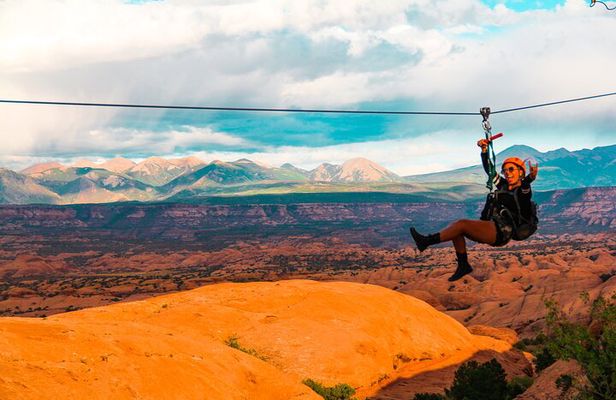 Zip Line Adventure in Moab