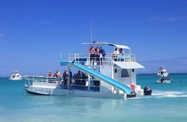 Dune buggy and Party Boat