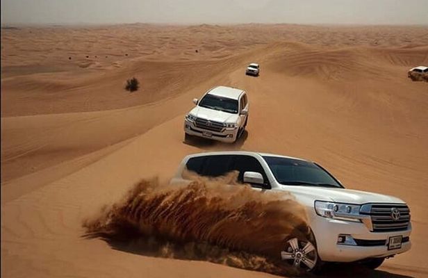 Premium Evening Desert Safari Dubai with Camel Ride & BBQ Dinner
