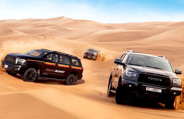 Dubai Desert Journey: Red Dunes Safari with BBQ in Bedouin Camp