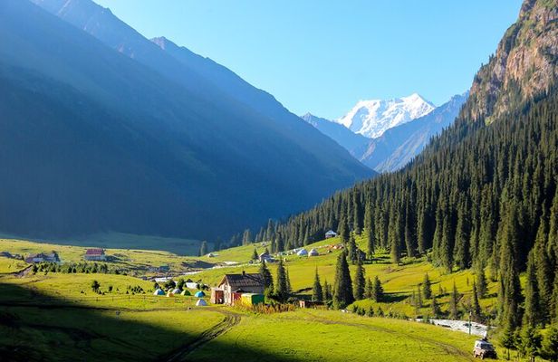 4 Day Issyk Kul Lake and Altyn Arashan Private Tour