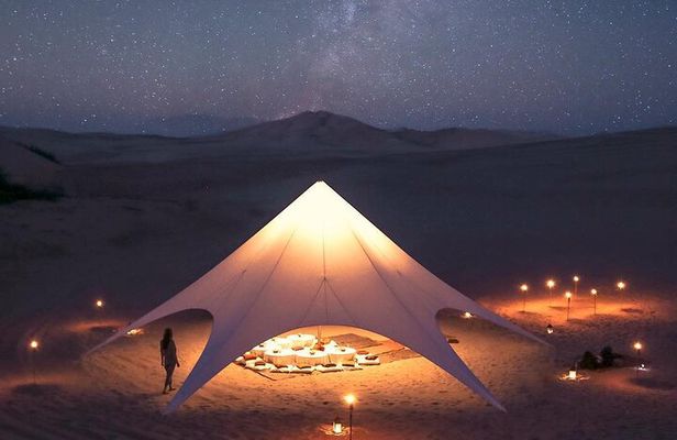 Huacachina: Dinner Experience under the stars in Ica Desert