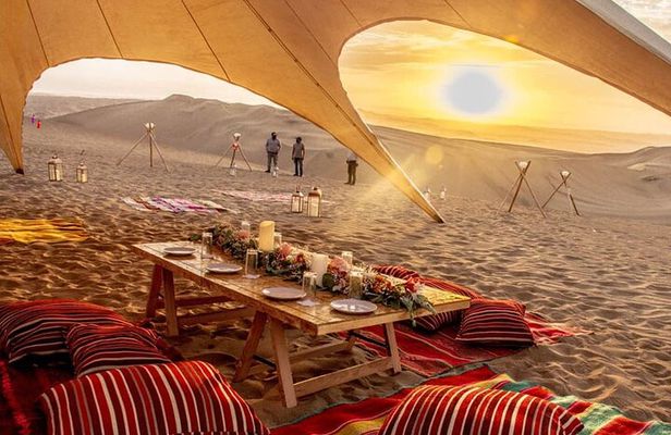Desert Glamping in Huacachina with Private Chef - Ica Oasis